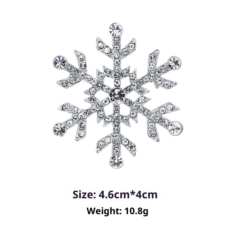 Minimalist Pearl Floral Brooch With Diamond Flower Accessory Pin