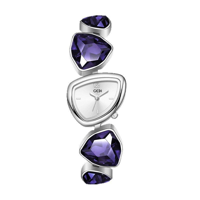 Good-looking Fashion Women's Watches Light Luxury Crystal Diamond Bracelet Watch