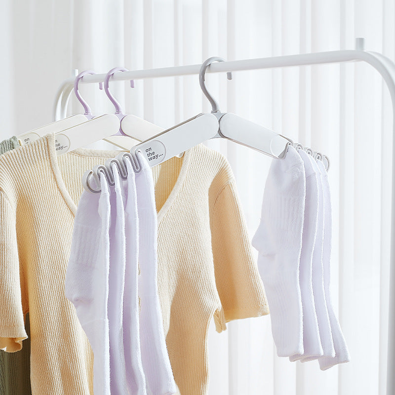 Travel Folding Multifunctional Portable Non-slip Hanger