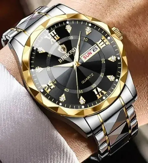 BINBOND Luxury Quartz Watch রেগুলার প্রাইস 9̶9̶9̶ টাকা কিন্তু বর্তমানে ১০% ডিসকাউন্ট এ পাচ্ছেন ৮৯৯ টাকায় সাথে আরো পারছেন ফ্রী ডেলিভারি