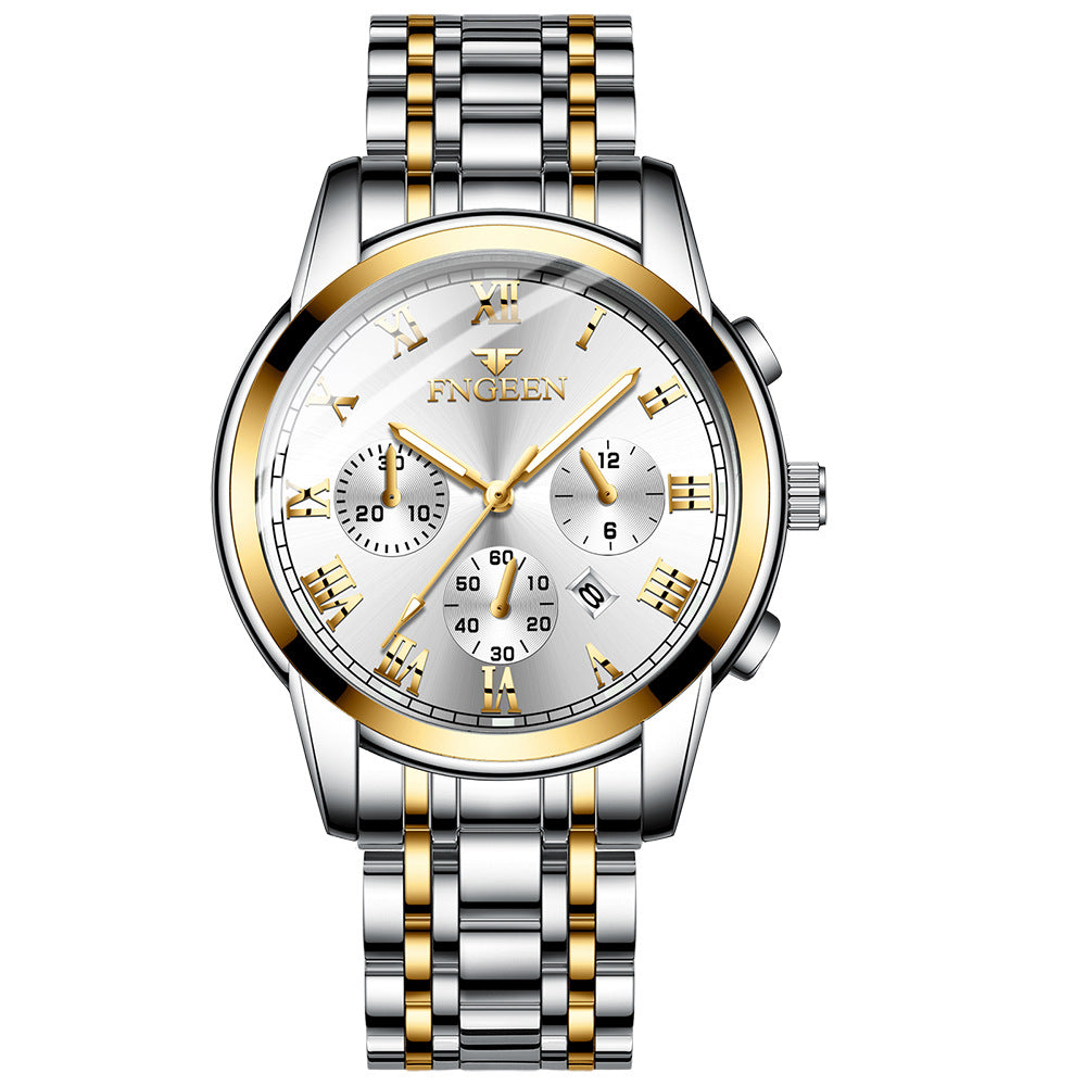 2019 New Fenzun Concept Automatic Mechanical Watch Fashionable Korean Quartz Men's Watch Waterproof Student Men's Watch