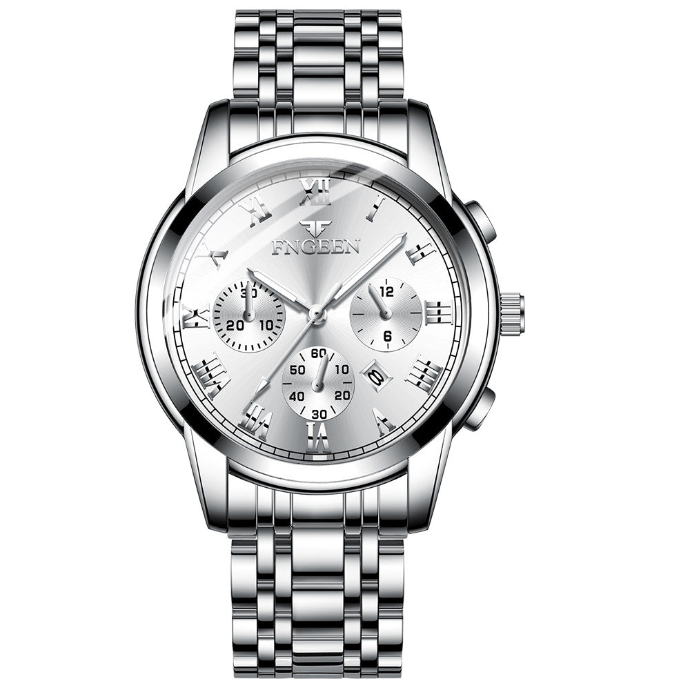 2019 New Fenzun Concept Automatic Mechanical Watch Fashionable Korean Quartz Men's Watch Waterproof Student Men's Watch