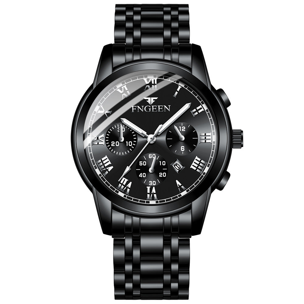 2019 New Fenzun Concept Automatic Mechanical Watch Fashionable Korean Quartz Men's Watch Waterproof Student Men's Watch