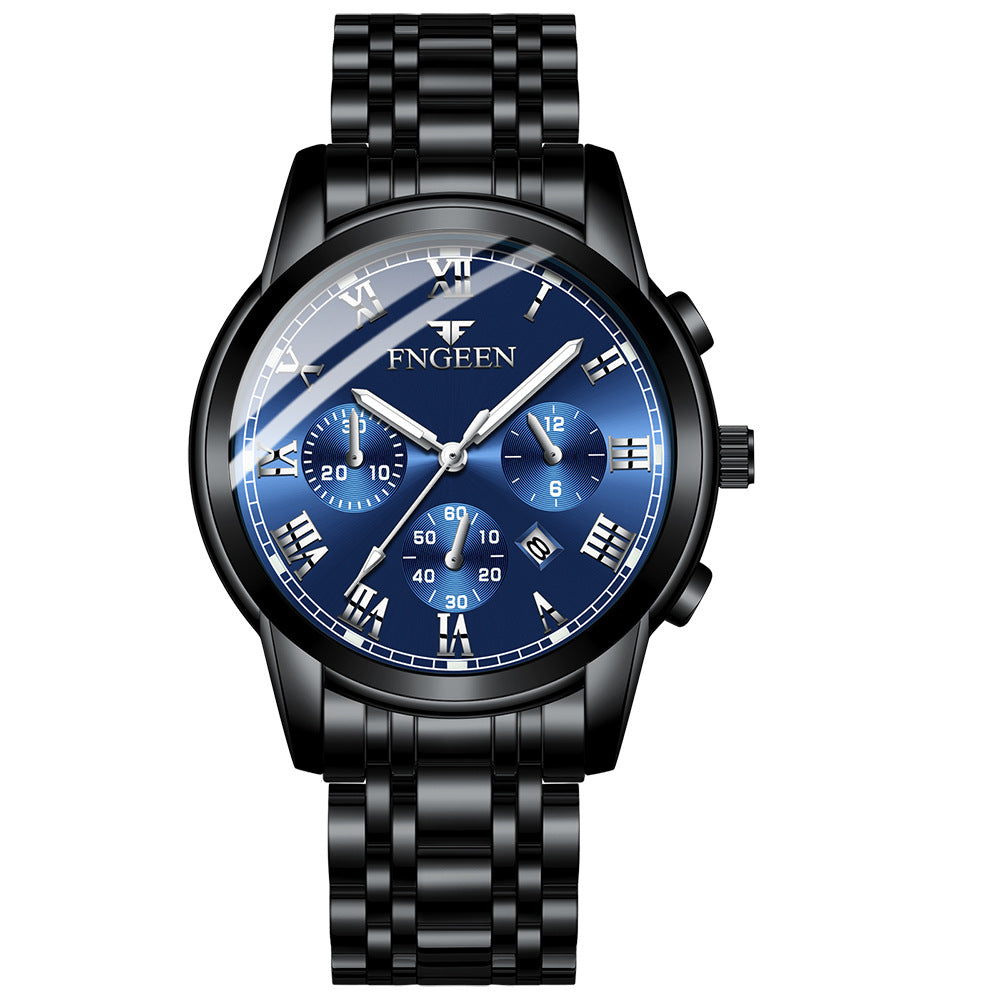 2019 New Fenzun Concept Automatic Mechanical Watch Fashionable Korean Quartz Men's Watch Waterproof Student Men's Watch