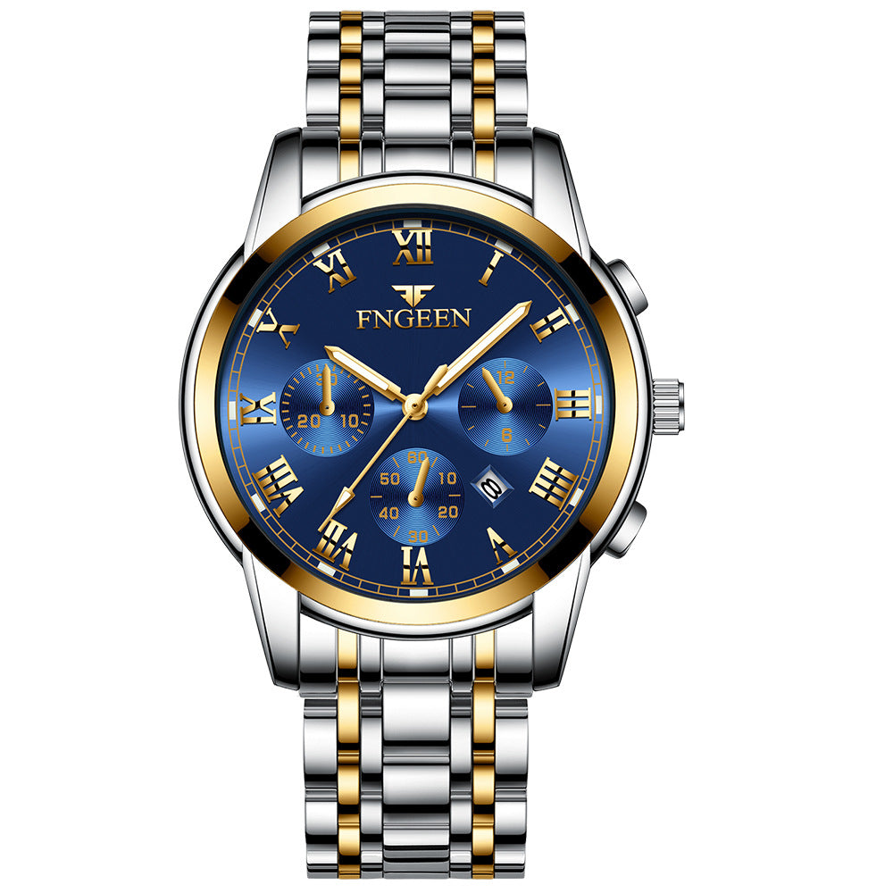 2019 New Fenzun Concept Automatic Mechanical Watch Fashionable Korean Quartz Men's Watch Waterproof Student Men's Watch