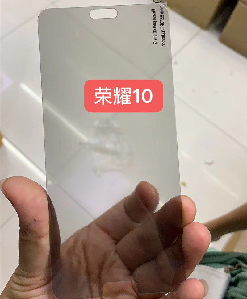For Huawei P30 Anti-Peep Tempered Film Mate20 Glass Sticker Honor 8X Full Screen Privacy Protection Mobile Phone Sticker