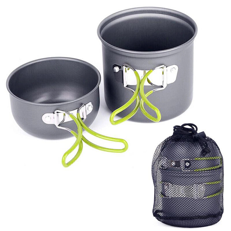 Outdoor Camping Cookware Picnic Barbecue Portable Pot Single Set Pot Ds-101