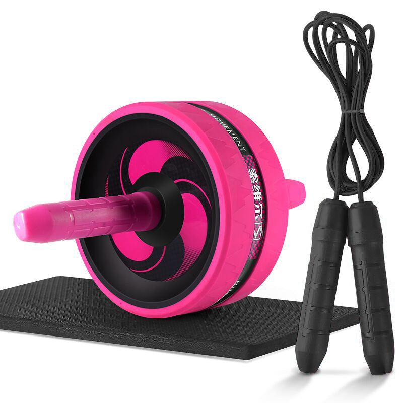 Silent Abdominal Muscle Wheel Fitness Equipment Sports Giant Wheel Abdominal Tightening Abdominal Muscle Training Abdominal Muscle Roller Belly Reduction Abdominal Wheel