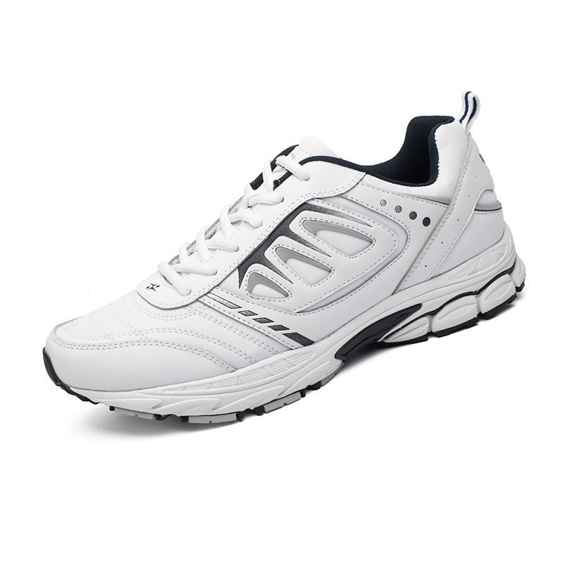 Leather Casual Safety Shoes Chef Hotel Men's Extra Large Hotel Lightweight Work Shoes Men's Sneakers