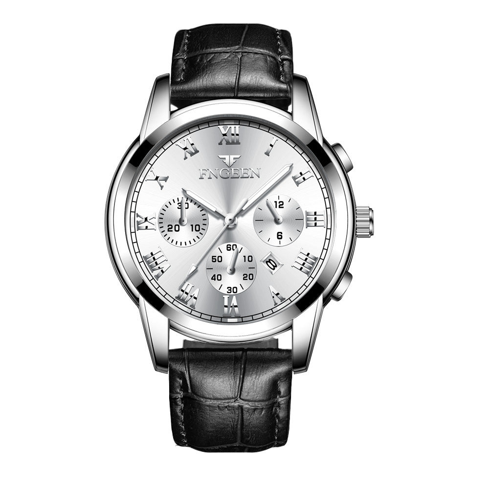 2019 New Fenzun Concept Automatic Mechanical Watch Fashionable Korean Quartz Men's Watch Waterproof Student Men's Watch