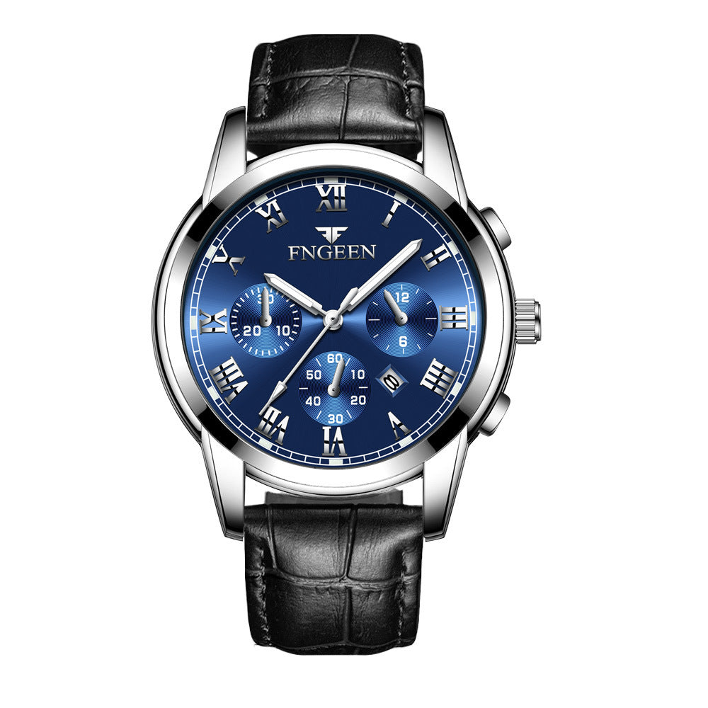 2019 New Fenzun Concept Automatic Mechanical Watch Fashionable Korean Quartz Men's Watch Waterproof Student Men's Watch