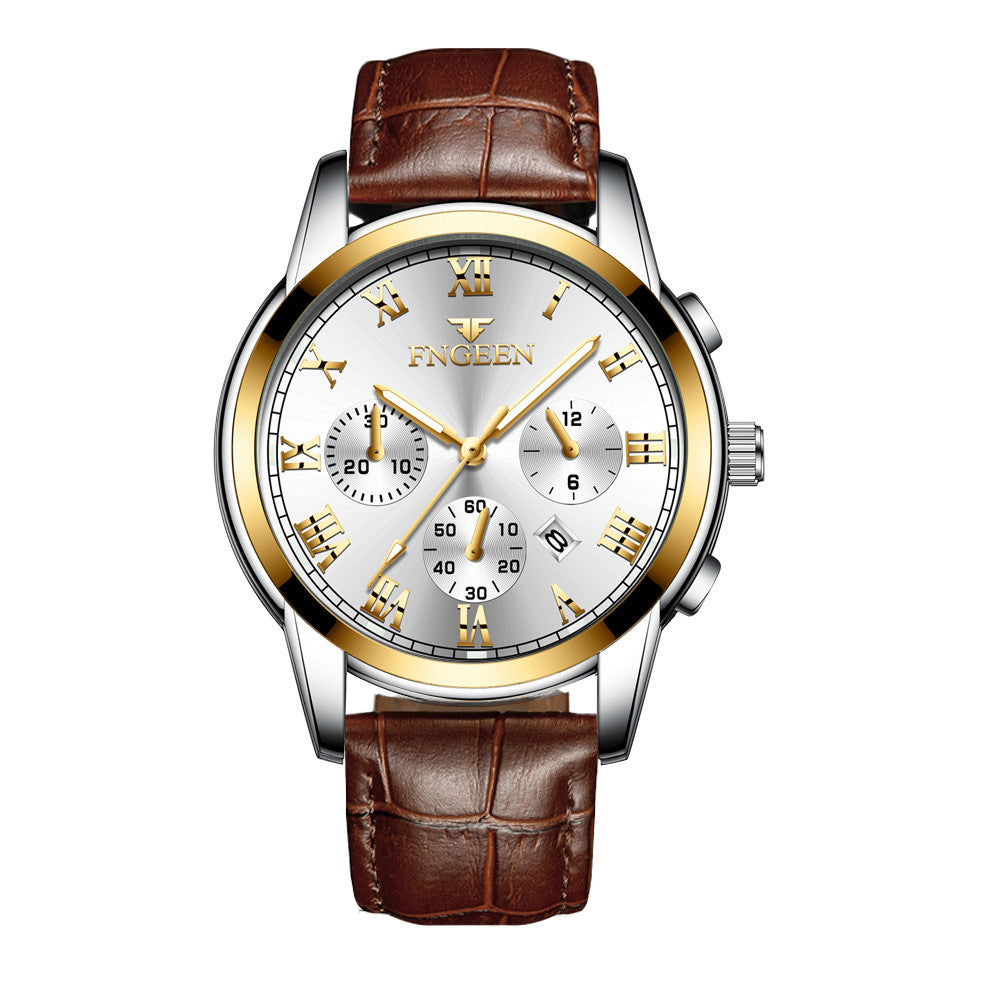 2019 New Fenzun Concept Automatic Mechanical Watch Fashionable Korean Quartz Men's Watch Waterproof Student Men's Watch