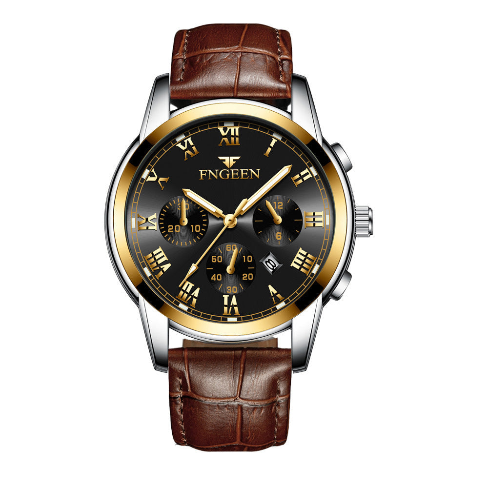 2019 New Fenzun Concept Automatic Mechanical Watch Fashionable Korean Quartz Men's Watch Waterproof Student Men's Watch