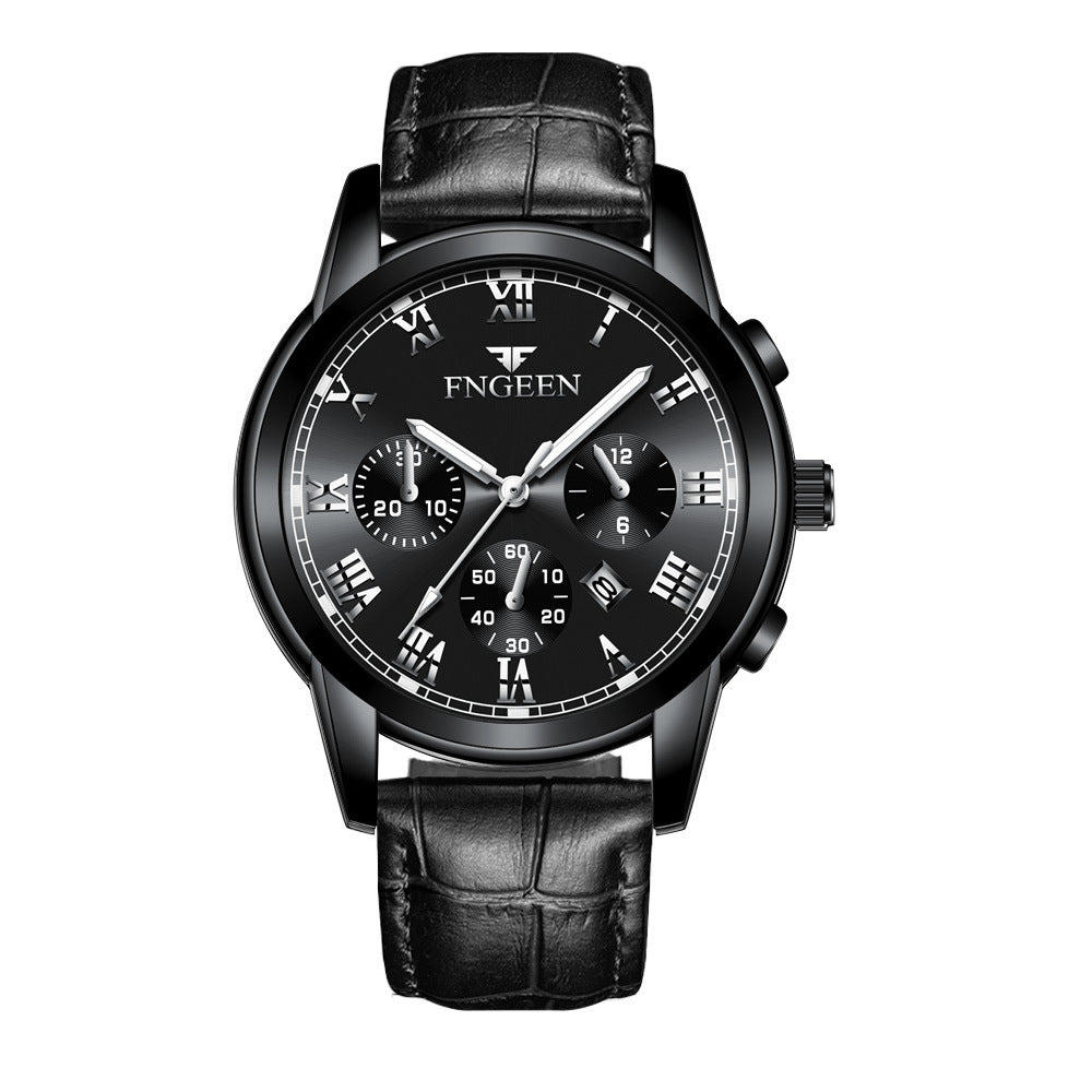 2019 New Fenzun Concept Automatic Mechanical Watch Fashionable Korean Quartz Men's Watch Waterproof Student Men's Watch
