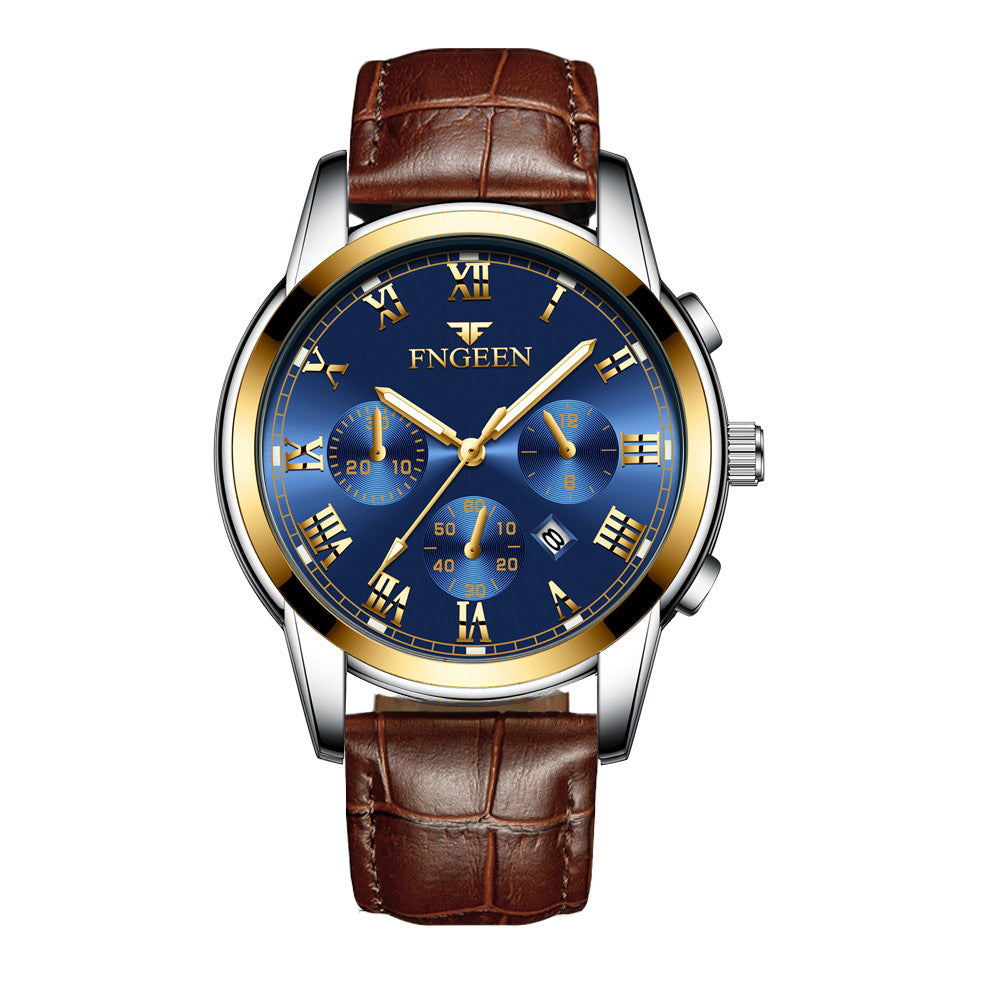 2019 New Fenzun Concept Automatic Mechanical Watch Fashionable Korean Quartz Men's Watch Waterproof Student Men's Watch
