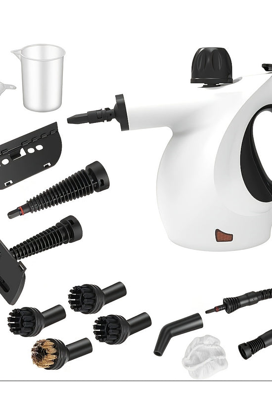 Handheld Multi-Surface Pressurized Steam Cleaner With 12 Accessories, Water Tank Multi-Purpose Steam Generator For Home Use, Natural Steam Cleaning Tiles, Floors, Bathrooms, Windows, Interior Decorati