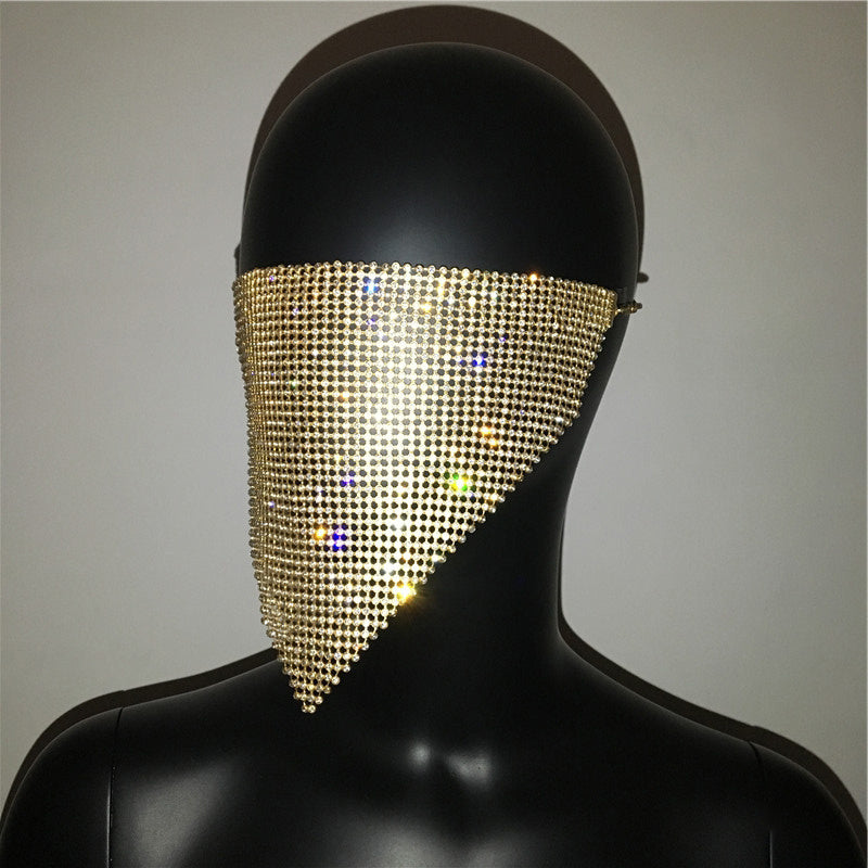 Explosive Metal  Jewelry Mask