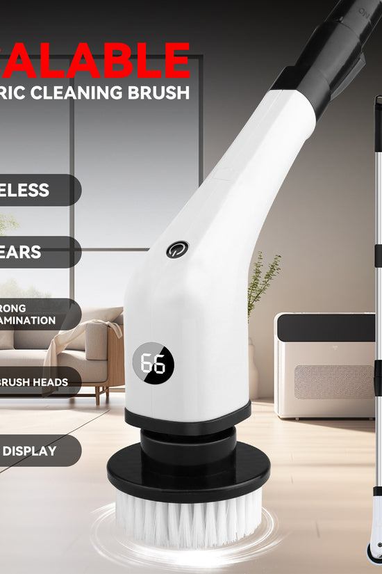 Electric Cleaning Brush Household Multi-functional 7-in-1 Toilet Bathroom Cleaning Brush