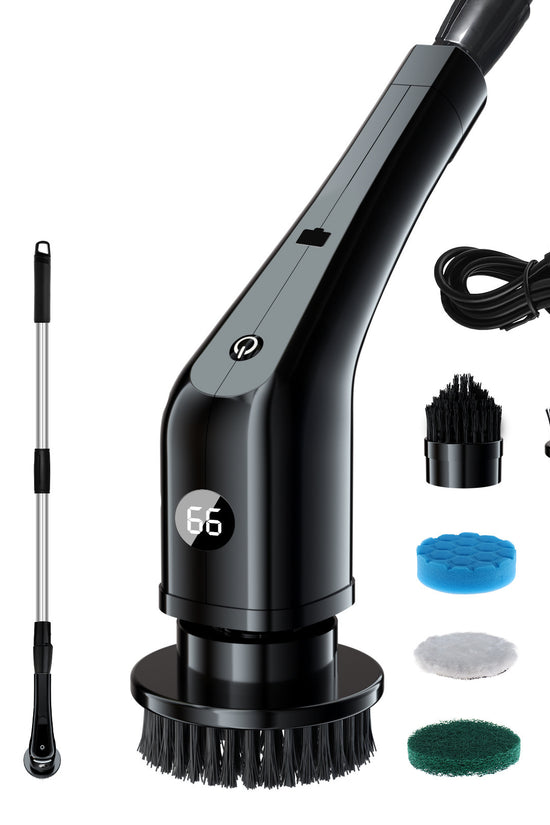 Electric Cleaning Brush Household Multi-functional 7-in-1 Toilet Bathroom Cleaning Brush