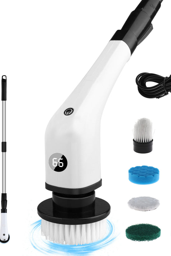 Electric Cleaning Brush Household Multi-functional 7-in-1 Toilet Bathroom Cleaning Brush