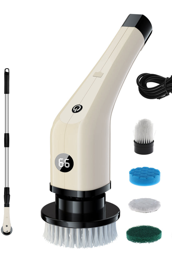 Electric Cleaning Brush Household Multi-functional 7-in-1 Toilet Bathroom Cleaning Brush