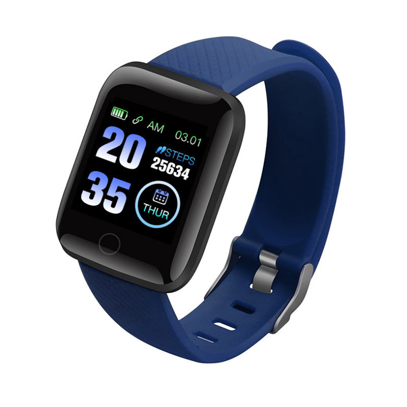 116Plus Smart 116S Bracelet Sports Heart Rate Blood Pressure Bluetooth Monitoring Step Counting Smart