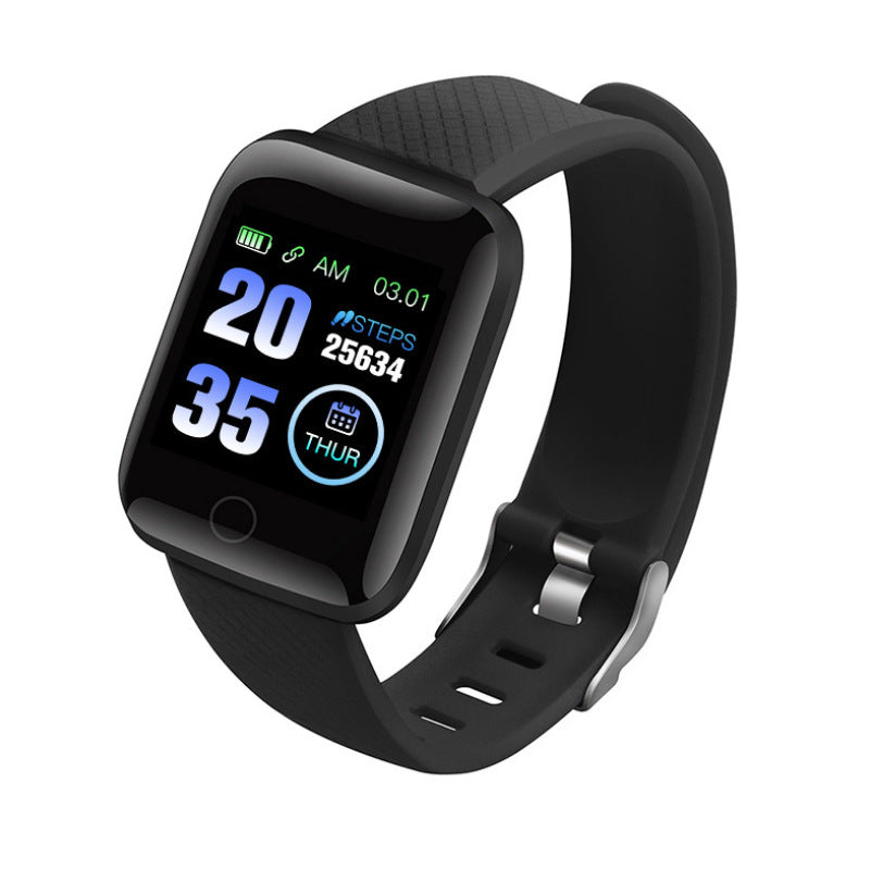 116Plus Smart 116S Bracelet Sports Heart Rate Blood Pressure Bluetooth Monitoring Step Counting Smart