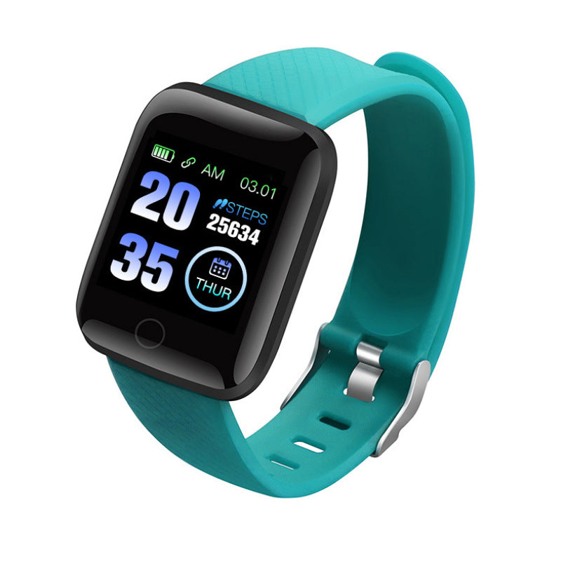 116Plus Smart 116S Bracelet Sports Heart Rate Blood Pressure Bluetooth Monitoring Step Counting Smart