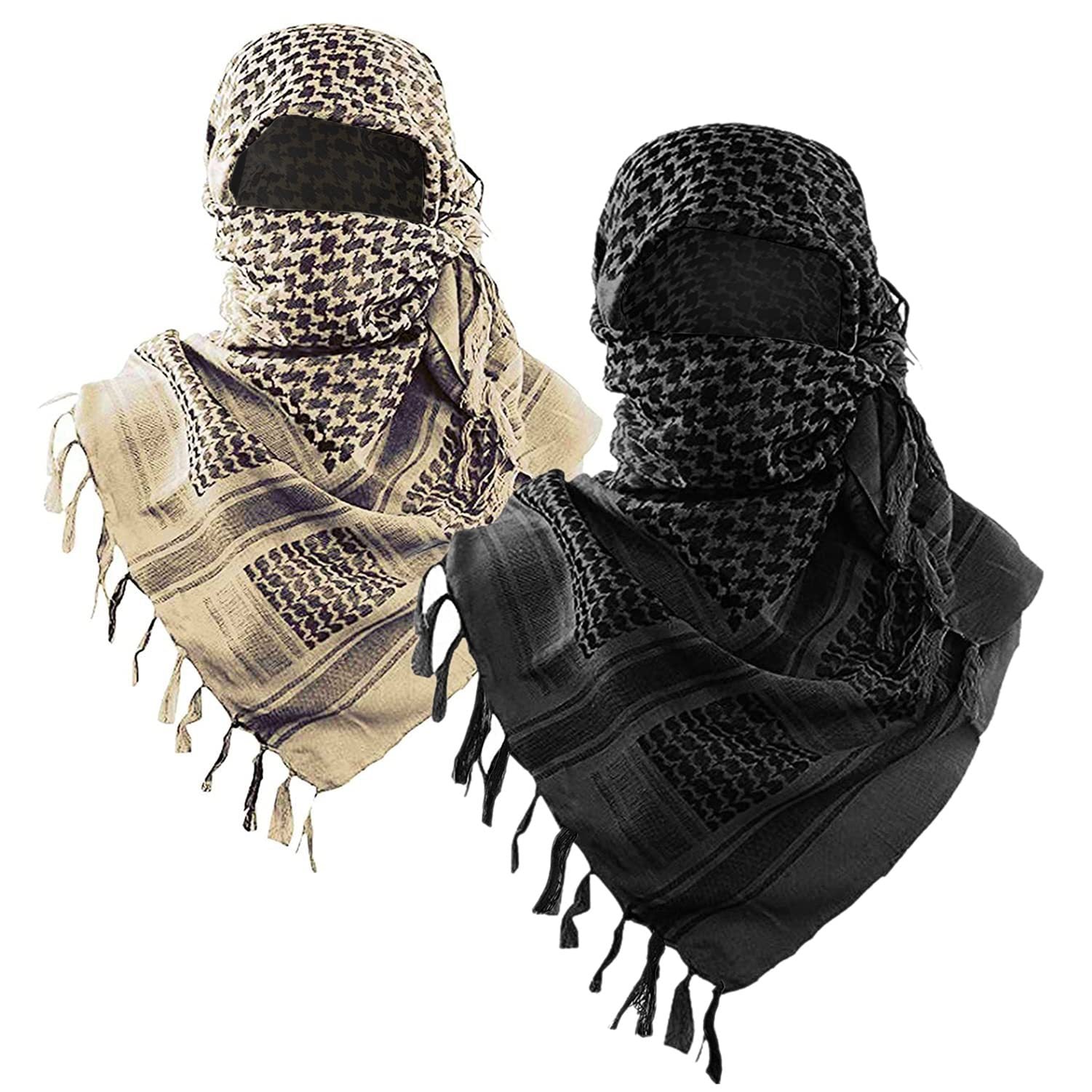 Men's And Women's Cotton Desert Tactical Scarf