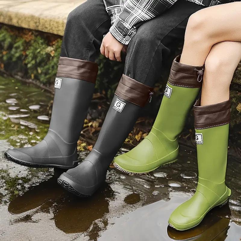 Men's And Women's High Non-slip Wear-resistant Rain Boots