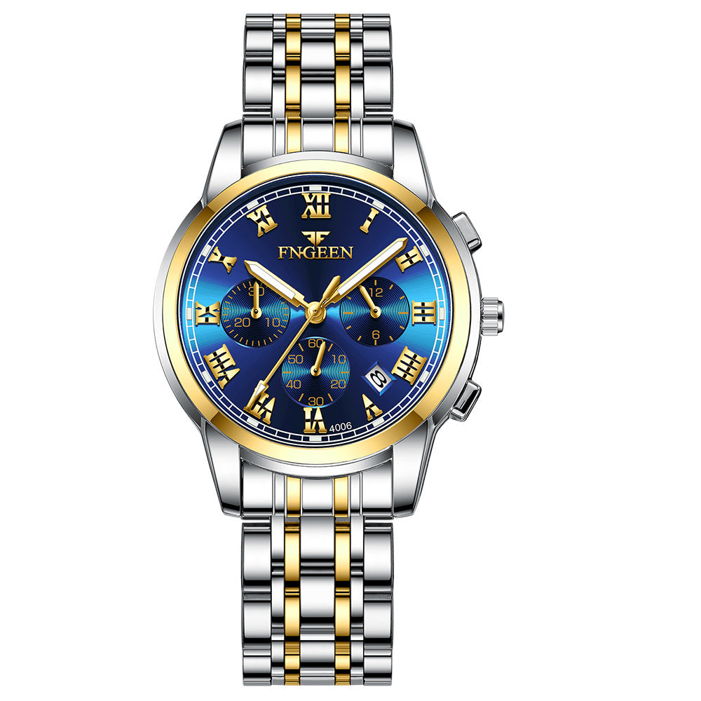 2019 New Fenzun Concept Automatic Mechanical Watch Fashionable Korean Quartz Men's Watch Waterproof Student Men's Watch