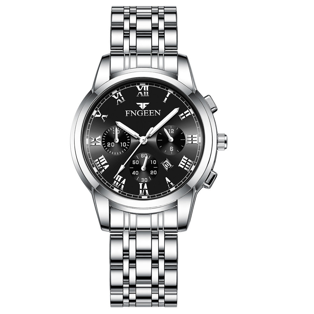 2019 New Fenzun Concept Automatic Mechanical Watch Fashionable Korean Quartz Men's Watch Waterproof Student Men's Watch