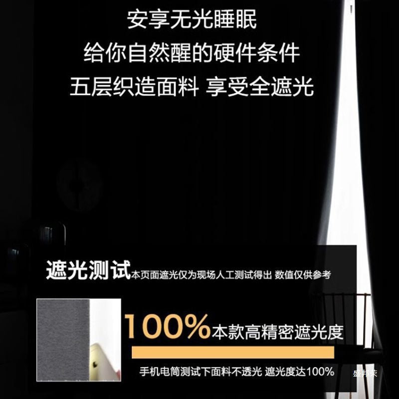 Blackout Curtains for Rental House Bedroom Bay Window, No-Drill Installation with Magic Tape Adhesive for Small Windows