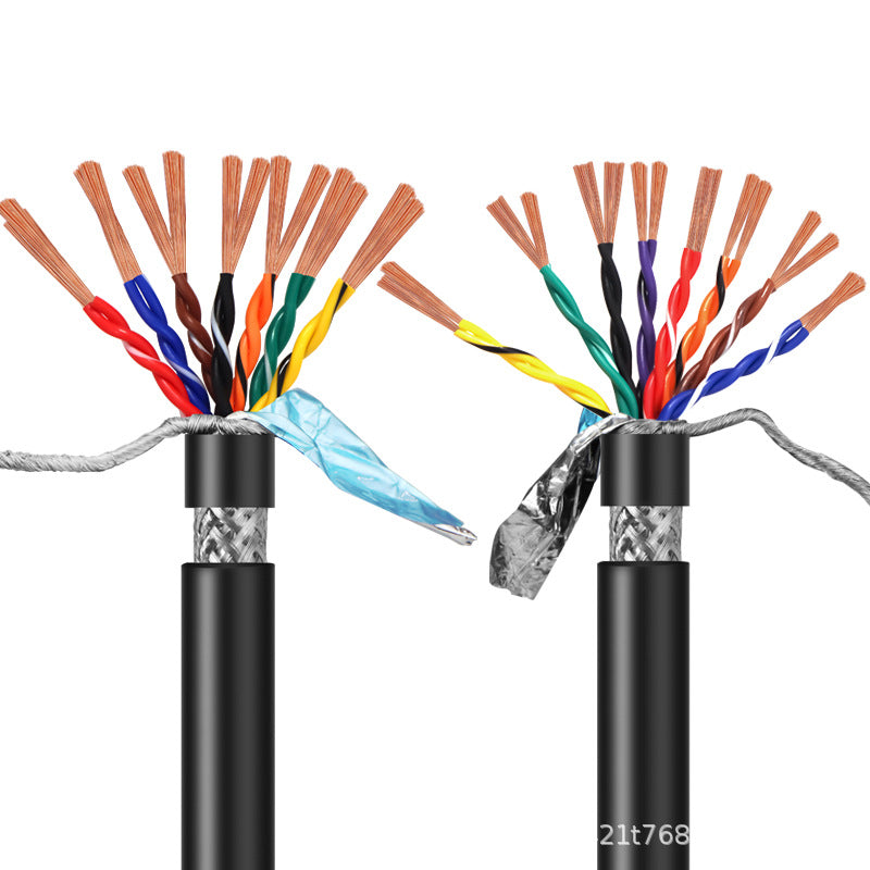 National Standard Rvsp/Rvvsp Signal Line 2/3/4/5/6/10/16/20 Core 485 Communication Line Twisted Pair Shielded Line