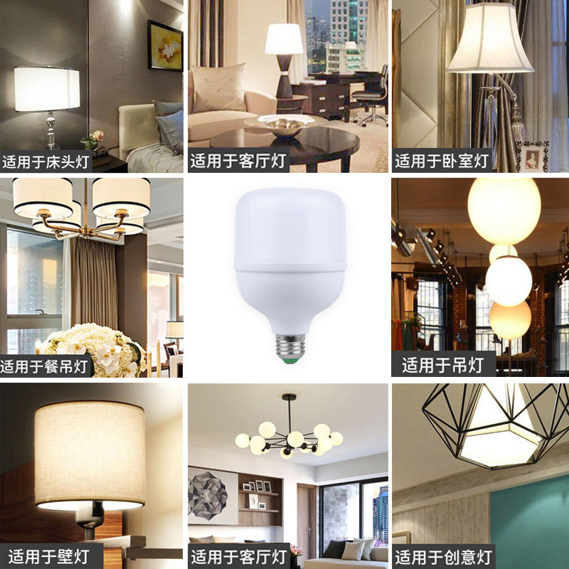 Led Light Bulb Super Bright Gaofushuai Bulb Household E27 Screw Energy-Saving Lighting Night Market Street Stall Light Bulb