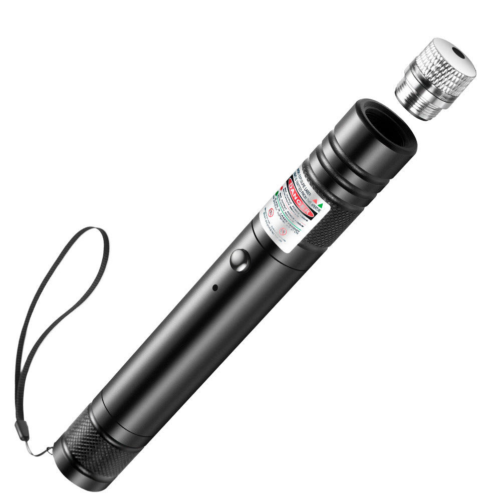 Laser light green laser high power USB direct charge star pattern laser red light green laser flashlight