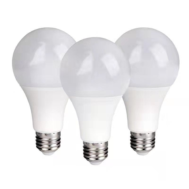 Ultra-Bright Led Bulb Lamp with Plastic-Coated Aluminum E27 Screw Base, Household Indoor Led Light Bulb