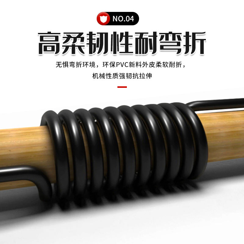 Household flexible wire RVV two-core 3-Core 4-core wire power line coil copper-clad aluminum wire lighting wear-resistant pvc aluminum cable