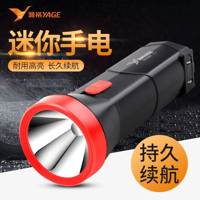 Yage YG-S101 LED flashlight hand-held outdoor camping fishing lighting portable rechargeable