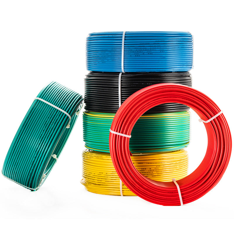 [Qifan Wire] Wdza/B-Byj0.5-630 Square National Standard Flame Retardant Environmentally Friendly Single Core Wire Copper Core