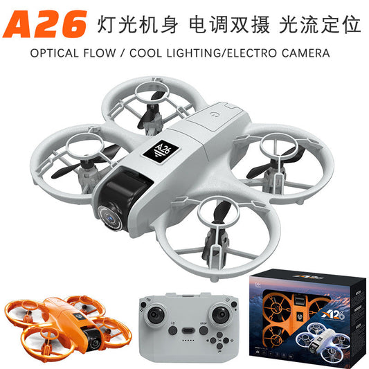 New Product A26 Drone Optical Flow High-Definition Aerial Photography Obstacle Avoidance Quadcopter Remote Control Aircraft Export Toys
