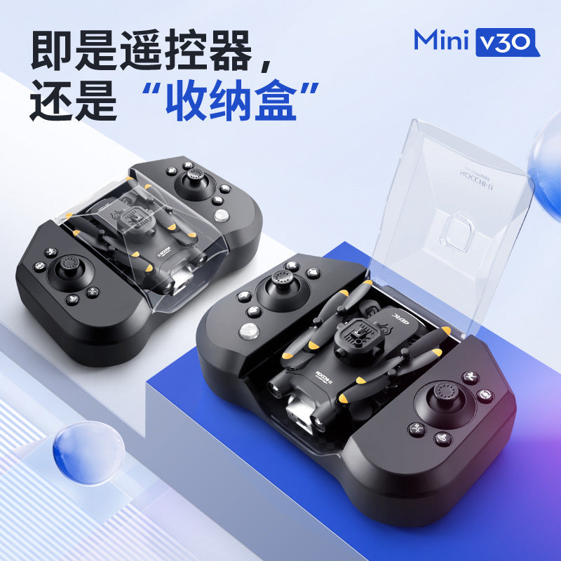 V30 Mini Drone Obstacle Avoidance Hd Aerial Photography Aircraft Remote Control Aircraft Entry-Level Aerial Photography Drone