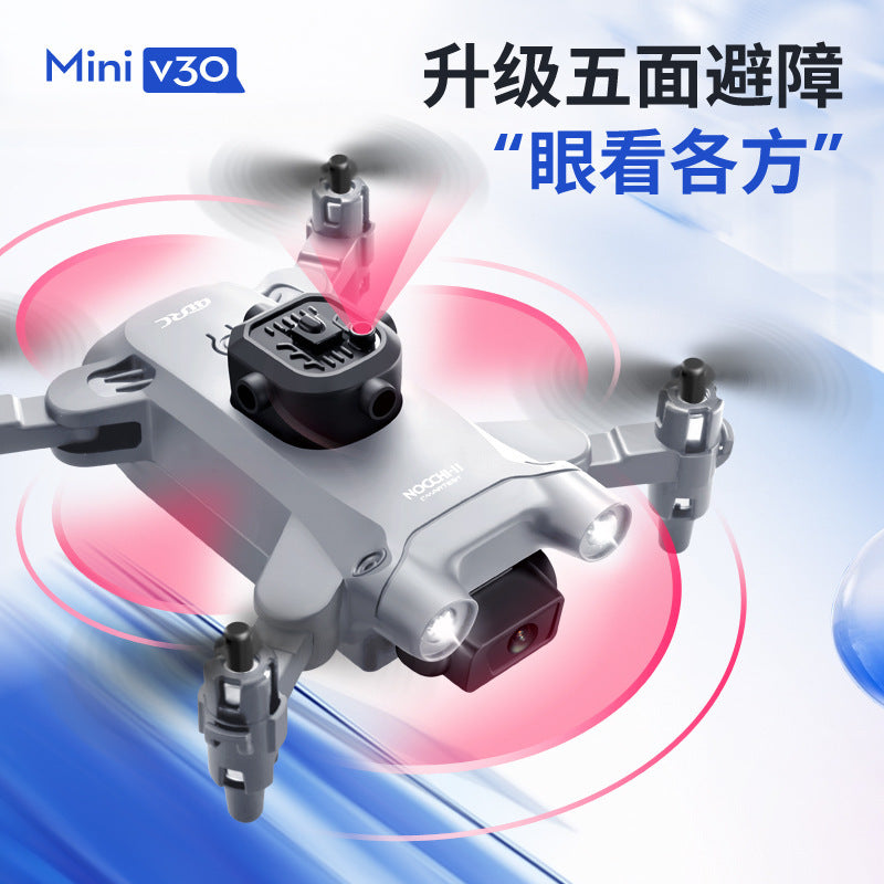 V30 Mini Drone Obstacle Avoidance Hd Aerial Photography Aircraft Remote Control Aircraft Entry-Level Aerial Photography Drone