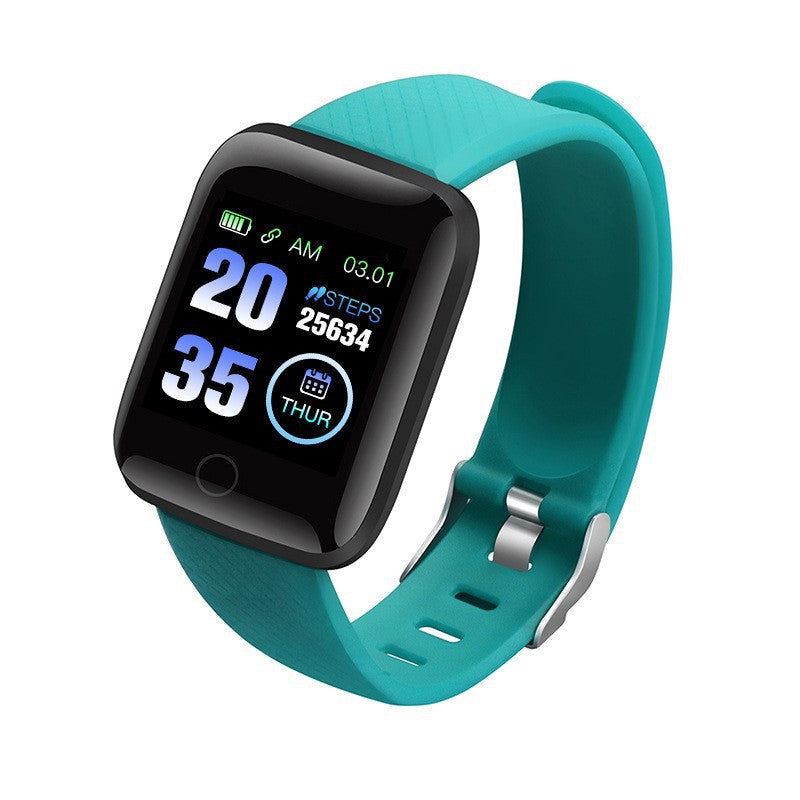 116Plus Smart 116S Bracelet Sports Heart Rate Blood Pressure Bluetooth Monitoring Step Counting Smart