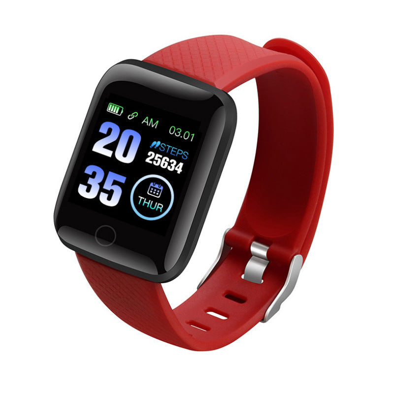 116Plus Smart 116S Bracelet Sports Heart Rate Blood Pressure Bluetooth Monitoring Step Counting Smart
