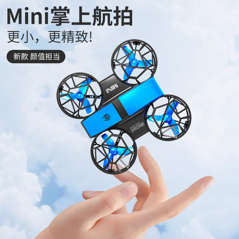 Mini drone aerial photography HD professional small aerial vehicle remote control aircraft children toy boys primary school students