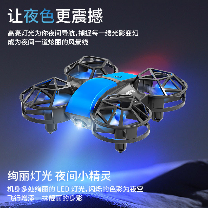 Mini drone aerial photography HD professional small aerial vehicle remote control aircraft children toy boys primary school students