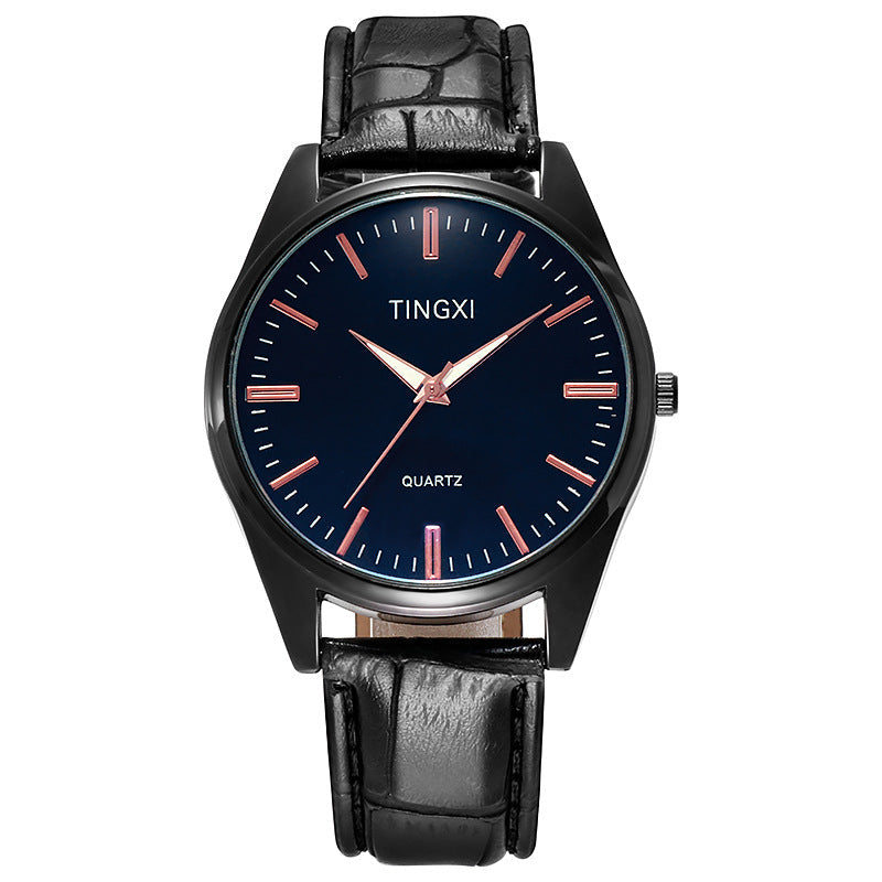 Trendy Korean Style Casual Simple Temperament Watch for Men, Student Automatic Non-Mechanical Men's Watch  Trendy Hot Item
