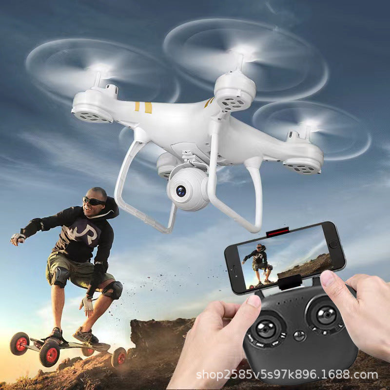 8S fixed height four-axis cross-border UAV real-time aerial photography long endurance remote control aircraft 4K HD camera