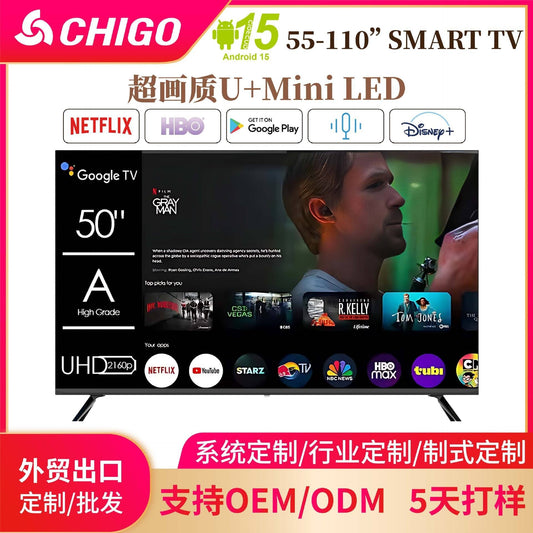 Export European Tv High Color Gamut 65inch Miniled Smart Lcd Ultra-Thin 75 85inch Mural Tv